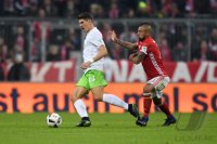 Fussball 1. Bundesliga Saison 16/17: FC Bayern Muenchen - VfL Wolfsburg