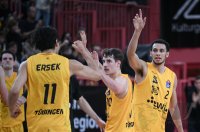 Basketball 1. Bundesliga 23/24: Tigers Tuebingen - EWE Baskets Oldenburg