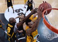 Basketball 1. Bundesliga  13/14  Walter Tigers Tuebingen  - MPH Riesen Ludwigsburg