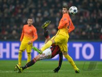 FUSSBALL INTERNATIONAL CHL ACHTELFINALE 12/13: AC Mailand - FC Barcelona