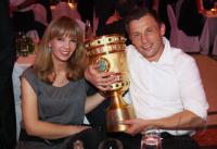 Fussball DFB Pokalfinale 2010:   SIEGERPARTY  FC Bayern Muenchen