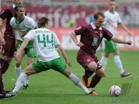 Fussball 1. Bundesliga  Saison 2010/2011: 1. FC Kaiserslautern - SV Werder Bremen