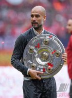 Fussball 1. Bundesliga Saison 15/16: Der FC Bayern feiert seine 26. Deutsche Meisterschaft