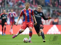 Fussball 1. Bundesliga Saison 14/15: FC Bayern Muenchen - Hamburger SV