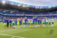 Fussball Europameisterschaft Achtelfinale 2016: Wales - Nordirland