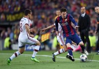 Fussball CHL 14/15 Halbfinale: Lionel Messi (Barca)