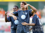 Fussball 1. Bundesliga: Koeln - Wolfsburg, Jubel VFL