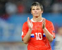 Fussball Euro 2008: Russland - Spanien