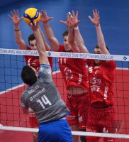 Volleyball 1. Bundesliga  Saison 19/20: TV Rottenburg - VfB Friedrichshafen
