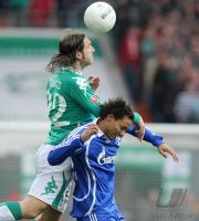 Fussball 1. Bundesliga: Bremen - Schalke