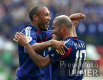 Fussball INTERNATIONAL  EURO 2004  Kroatien-Frankreich im Stadion Dr. Magalhaes Pessoa in Leiria