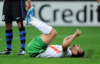 Fussball Champions League  Saison 2010/2011: Hugo Almeida (SV Werder Bremen)