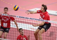 Volleyball  1. Bundesliga  14/15:  TV Rottenburg - VC Olympia Berlin