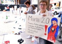 Protestaktion Maria 2.0: Katholischer Deutscher Frauenbund (KDFB) der Dioezeseverband Rottenburg-Stuttgart