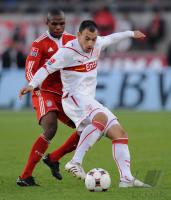 FUSSBALL  1. BUNDESLIGA  09/10    VfB Stuttgart  - FC Bayern Muenchen