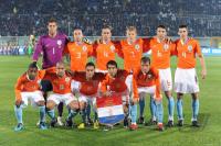 Fussball Nationalmannschaft :  Teamfoto NED