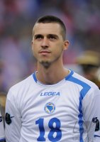 Fussball International EM 2012-Qualifikation:  Haris Medunjanin (Bosnien-Herzegowina)