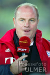 Fussball 1. Bundesliga Bayern-Stuttgart, Hoeness