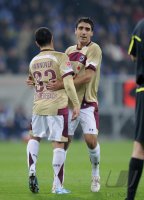 Fussball 1. Bundesliga  Saison 2010/2011:  TSG 1899 Hoffenheim - Hannover 96