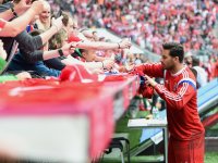 Fussball 1. Bundesliga Saison 14/15: Claudio Pizarro (FC Bayern Muenchen)