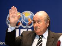 FIFA Pressekonferenz mt Praesident Blatter