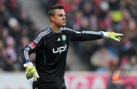 Fussball 1. Bundesliga, Saison 2011/2012: Torwart Diego Benaglio (VfL Wolfsburg)