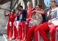 Fussball DFB Pokalsieger 13/14 Bankett FC Bayern Muenchen
