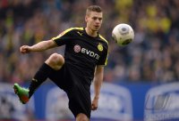 Fussball, 1. Bundesliga  Saison 2013/2014: Hamburger SV - Borussia Dortmund