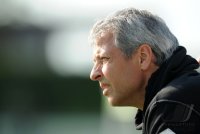 Fussball 1. Bundesliga :  Trainer Lucien Favre (Borussia Moenchengladbach)