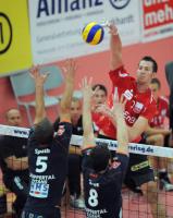Volleyball 1. Bundesliga  09/10  TV Rottenburg - Wuppertal Titans