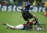 FUSSBALL CHL    Inter Mailand - AC Mailand   Spielszene