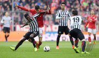 Fussball 1. Bundesliga Saison 2016/2017: FC Bayern Muenchen - Eintracht Frankfurt