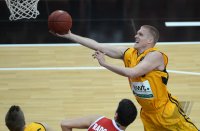 Basketball 1. Bundesliga 2012/2013 Testspiel:  Walter Tigers Tuebingen - FC Bayern Muenchen