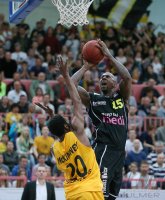 Basketball 1. Bundesliga 14/15 Hauptrunde: Walter Tigers Tuebingen - medi bayreuth