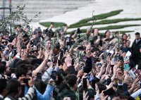Palmsonntag auf dem Petersplatz