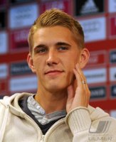 Fussball 1. Bundesliga Saison   2011/2012 :  Nils Petersen (FC Bayern Muenchen)