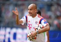 Fussball 1. Bundesliga 2014/2015: Trainer Pep Guardiola (FC Bayern Muenchen)