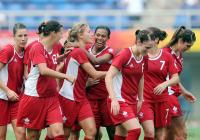 FUSSBALL  Olympia 2008   Vorrunde  Frauen   Argentinien - Kanada