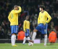 Fussball International Testspiel  Brasilien - Portugal