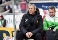 Fussball  1. Bundesliga  14/15: Trainer Lucien Favre (Borussia Moenchengladbach)