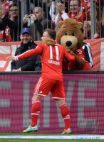 Fussball  1. Bundesliga  13/14: JUBEL Xherdan Shaqiri (FC Bayern Muenchen)