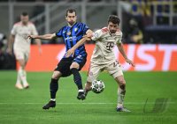 FUSSBALL CHAMPIONS LEAGUE SAISON 24/25
Viertelfinal Rueckspiel, Inter Mailand - FC Bayern Muenchen