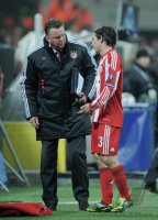 Fussball CHL  Saison 2010/2011:Inter Mailand - FC Bayern Muenchen