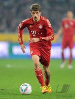Fussball 1. Bundesliga, Saison 2011/2012: Thomas Mueller (FC Bayern Muenchen)