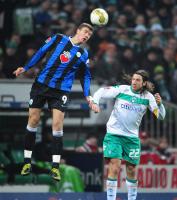 FUSSBALL 1. BUNDESLIGA: Bremen - Wolfsburg