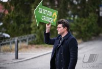 Buendnis 90 / Die Gruenen, Wahlkampf Landtagswahl Baden - Wuerttemberg, ZDF Heute Show Reporter Lutz van der Horst