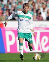 FUSSBALL 1. BUNDESLIGA: Werder Bremen, HUNT Einzelaktion