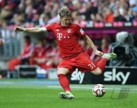 Fussball 1. Bundesliga Saison 14/15: Bastian Schweinsteiger (FC Bayern Muenchen)