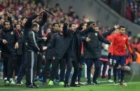 Fussball CHL 15/16 Halbfinale: FC Bayern Muenchen - Atletico Madrid