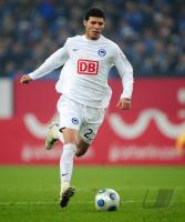 FUSSBALL 1. BUNDESLIGA: Berlin, KAKA Einzelaktion